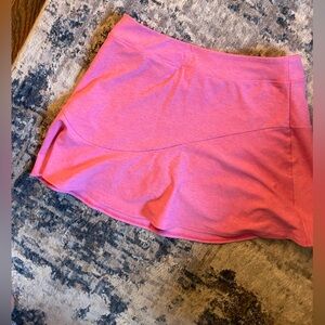 Outdoor Voices Bubblegum Pink Exercise Skirt with built in shorts